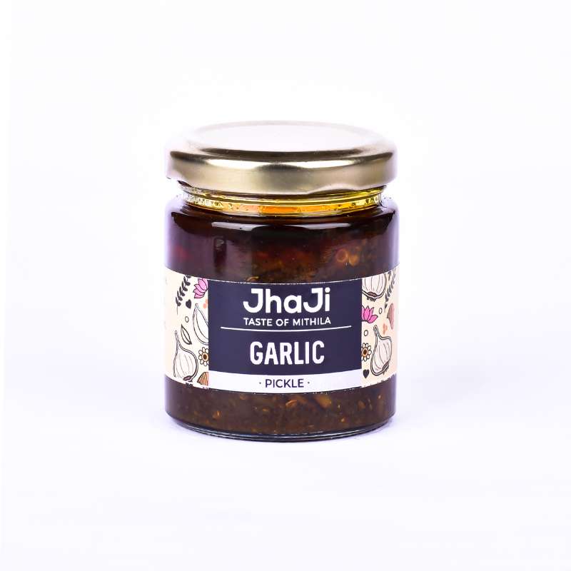 Kalpana’s Favorite 4 Pickles in 1 Sample Pack | Garlic,  Kathal, Lal Mirch Bharua Pickles & Imli Chutney