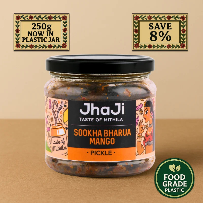 Aam ka Sookha Bharua Achar | Dry Stuffed Mango Pickle