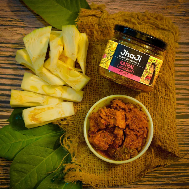 Patakha Pickle Pack: Stuffed Red Chilli & Jackfruit Pickles