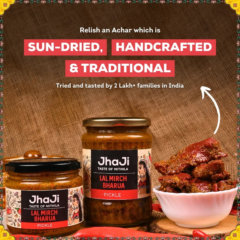 Desi Delight Duo: Lal Mirch Bharua Pickle & Instant Makhana Kheer Mix