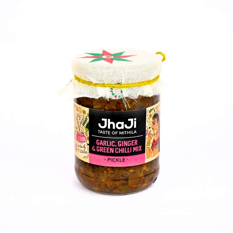 Garlic, Ginger, Chilli Mix Pickle | Lahsun Adrak Mirch Ka Achar