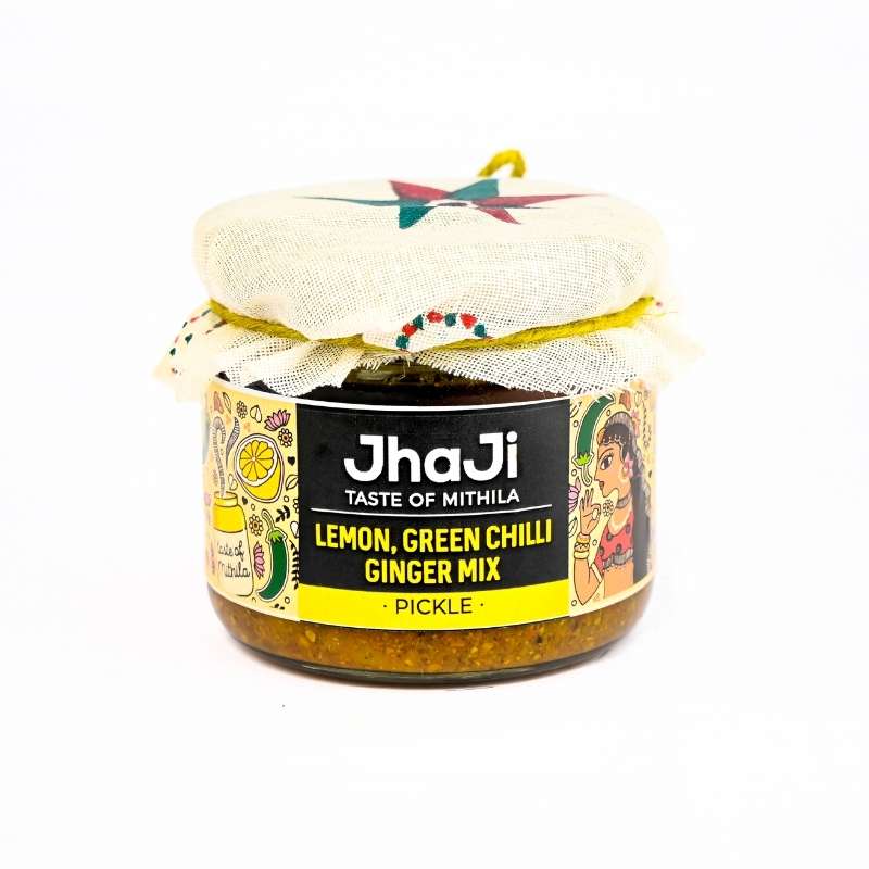 Lemon, Ginger, Chilli Mix Pickle | Neembu Adrak Mirch ka Khatta Achar