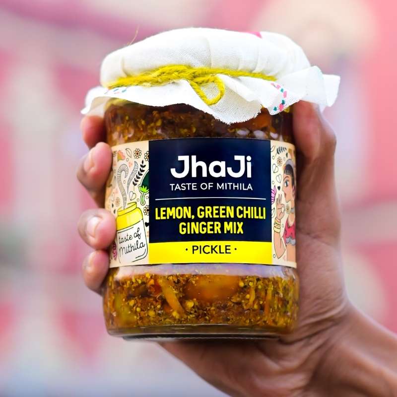 Lemon, Ginger, Chilli Mix Pickle | Neembu Adrak Mirch ka Khatta Achar