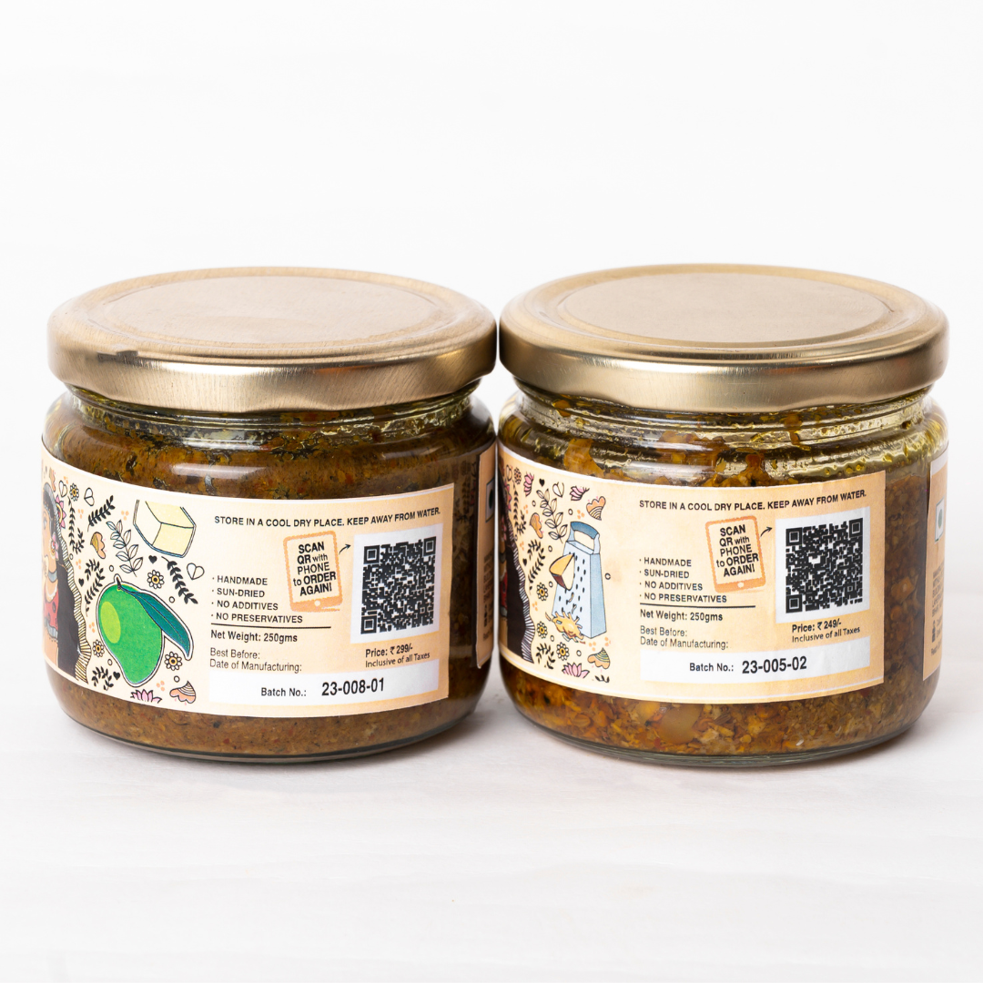 Mithila Special X Oal Mix Pickle Combo | Festive Special Combo Pack of Two