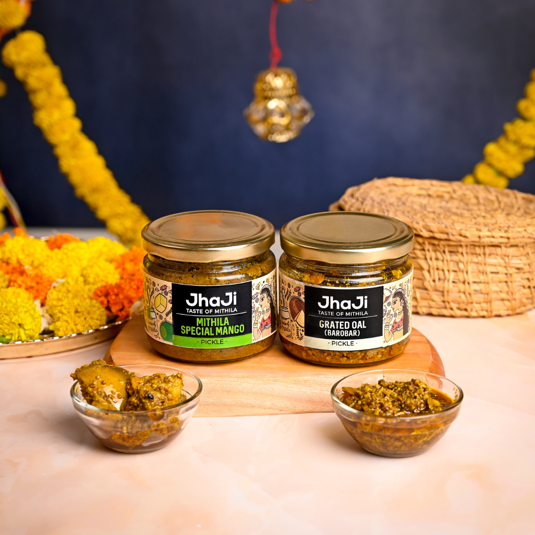 Mithila Special X Oal Mix Pickle Combo | Festive Special Combo Pack of Two