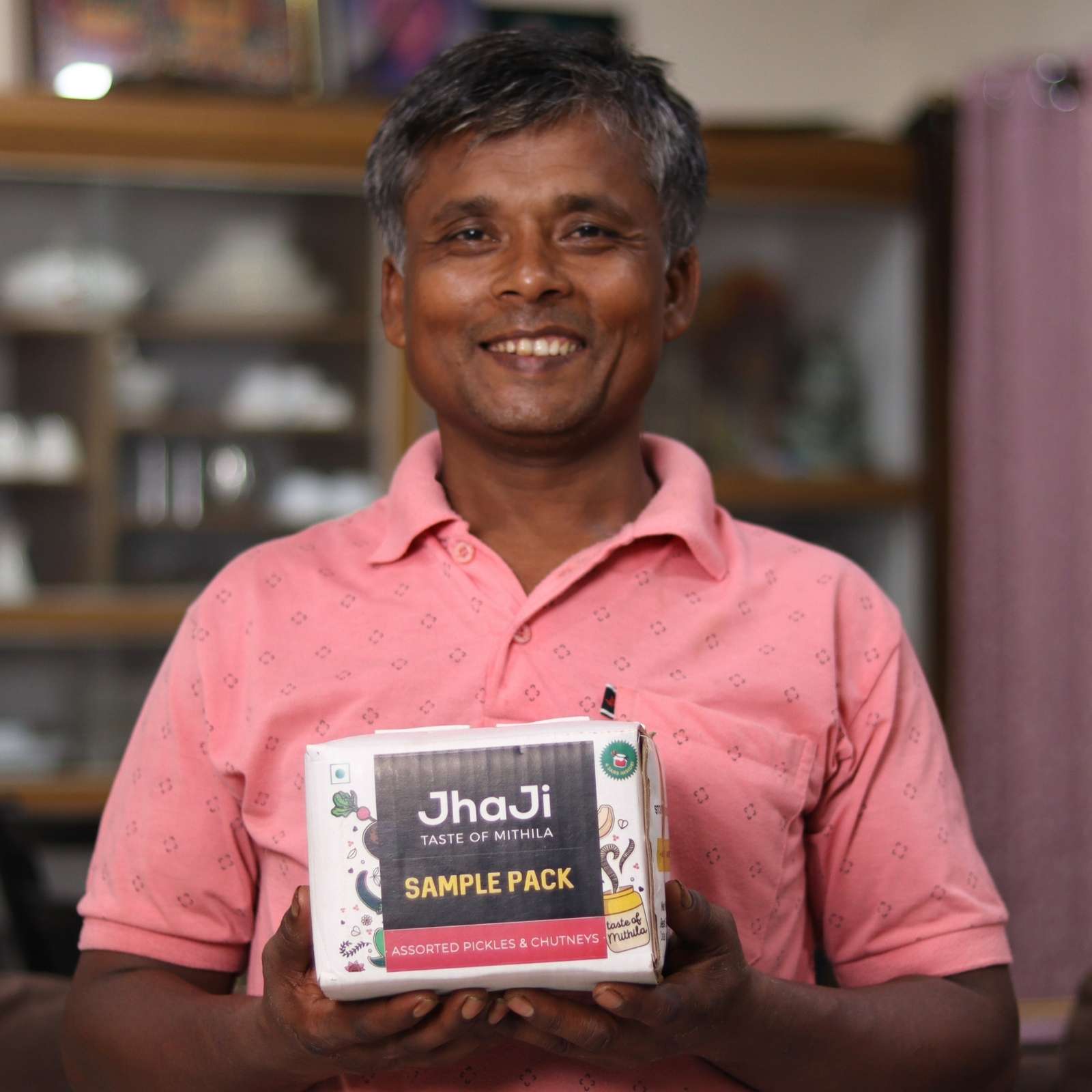 Sanjay’s Favorite 4 Pickles in 1 Sample Pack | Kathal, Lal Mirch, Oal and Red Chili Pickle