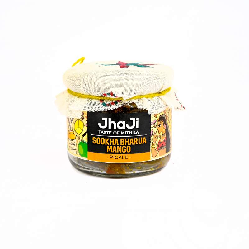 Aam ka Sookha Bharua Achar | Dry Stuffed Mango Pickle
