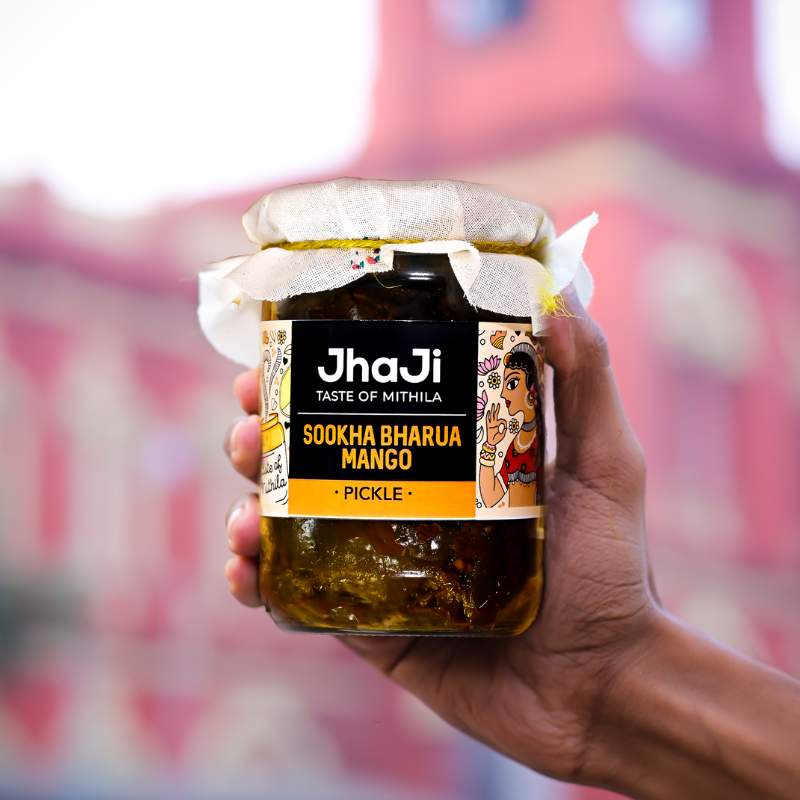 Aam ka Sookha Bharua Achar | Dry Stuffed Mango Pickle