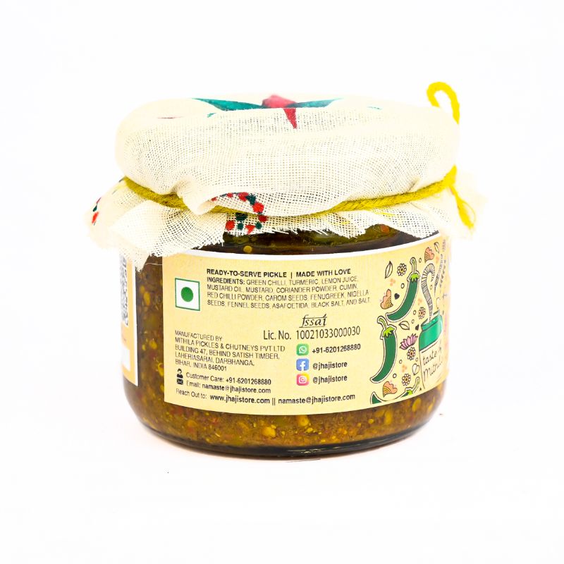 Spicy Green Chilli Pickle | Hari Mirch ka Teekha Achar