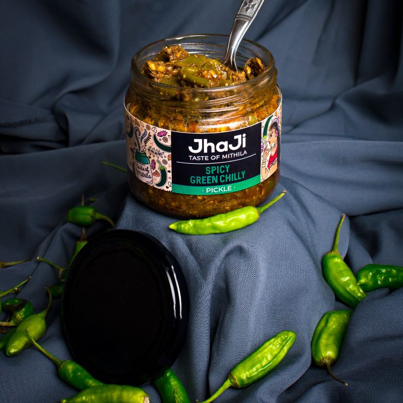 Spicy Green Chilli Pickle | Hari Mirch ka Teekha Achar