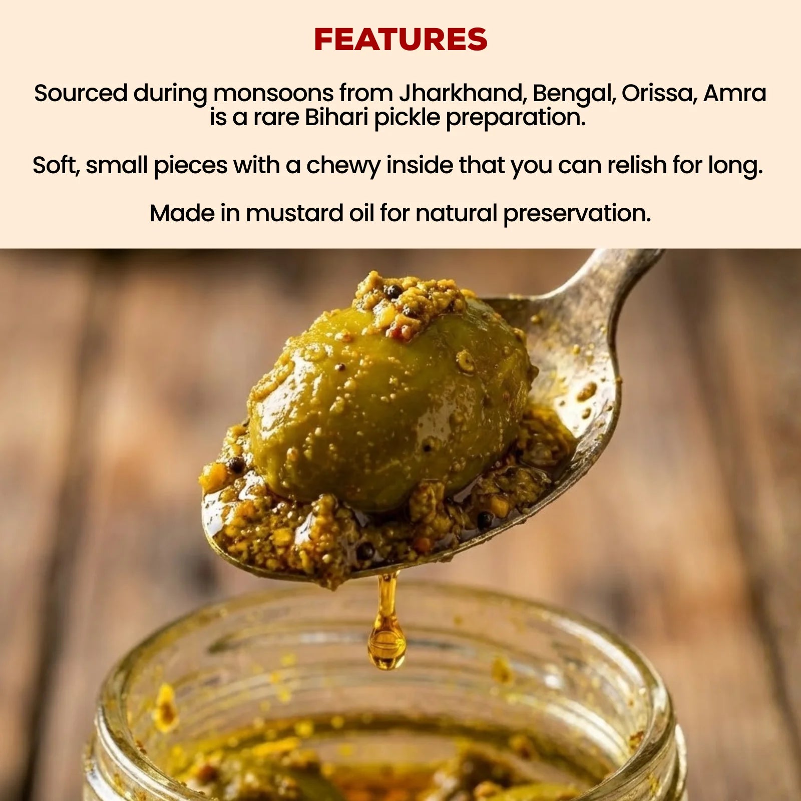 Amra (Hog Plum) Pickle | अमरा ka Achar