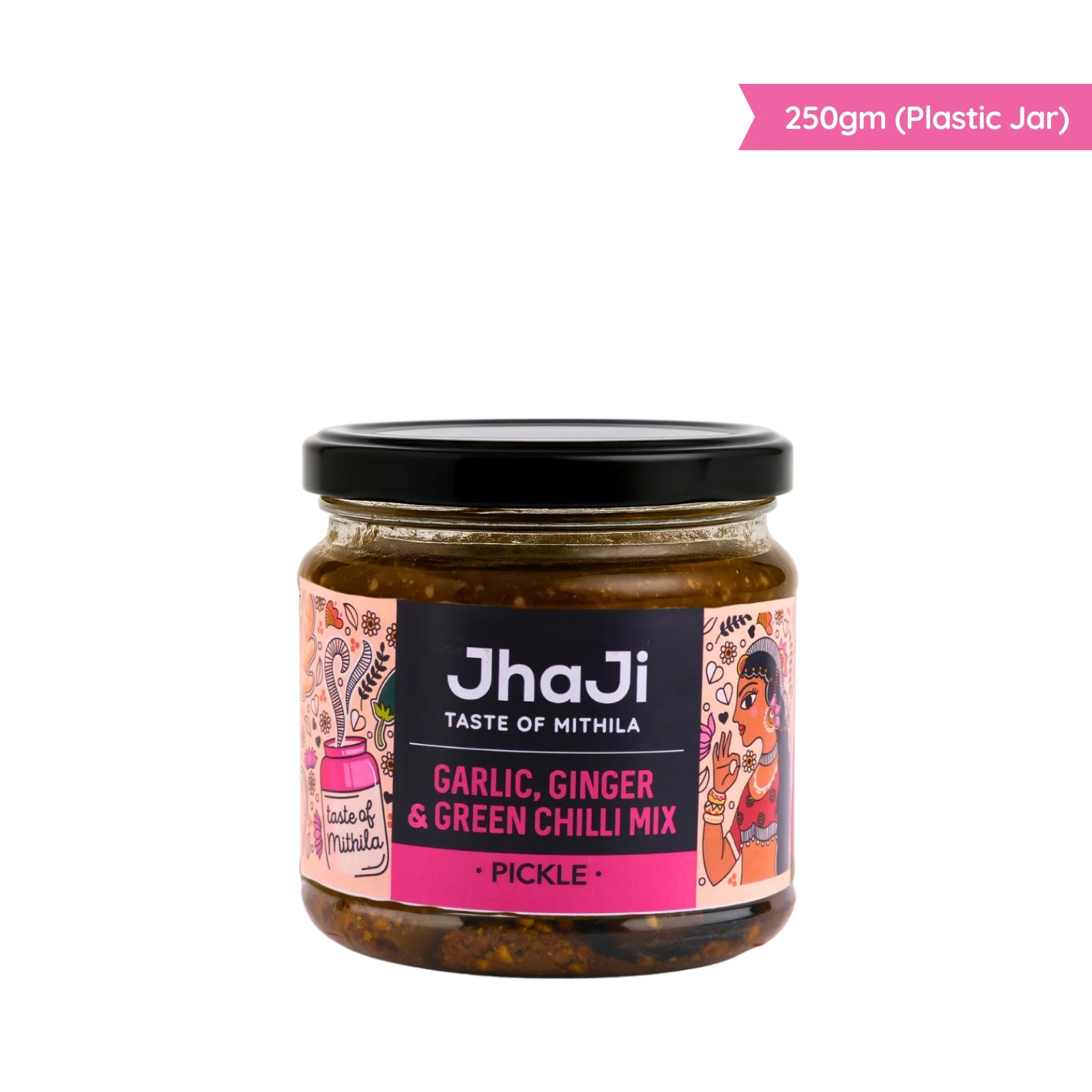 Garlic, Ginger, Chilli Mix Pickle | Lahsun Adrak Mirch Ka Achar