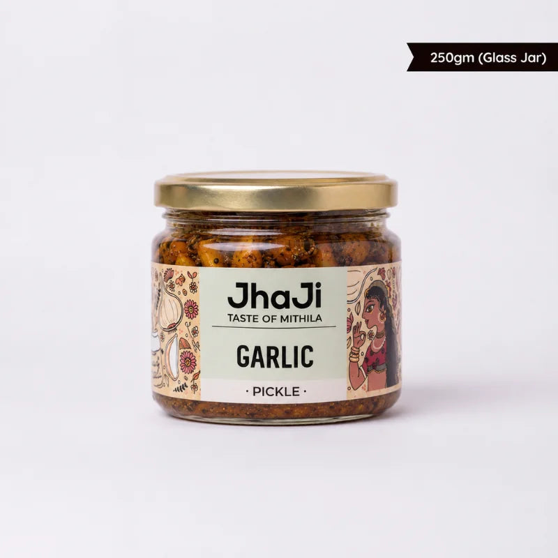 Gota Lahsun ka Achar | Whole Garlic Pickle
