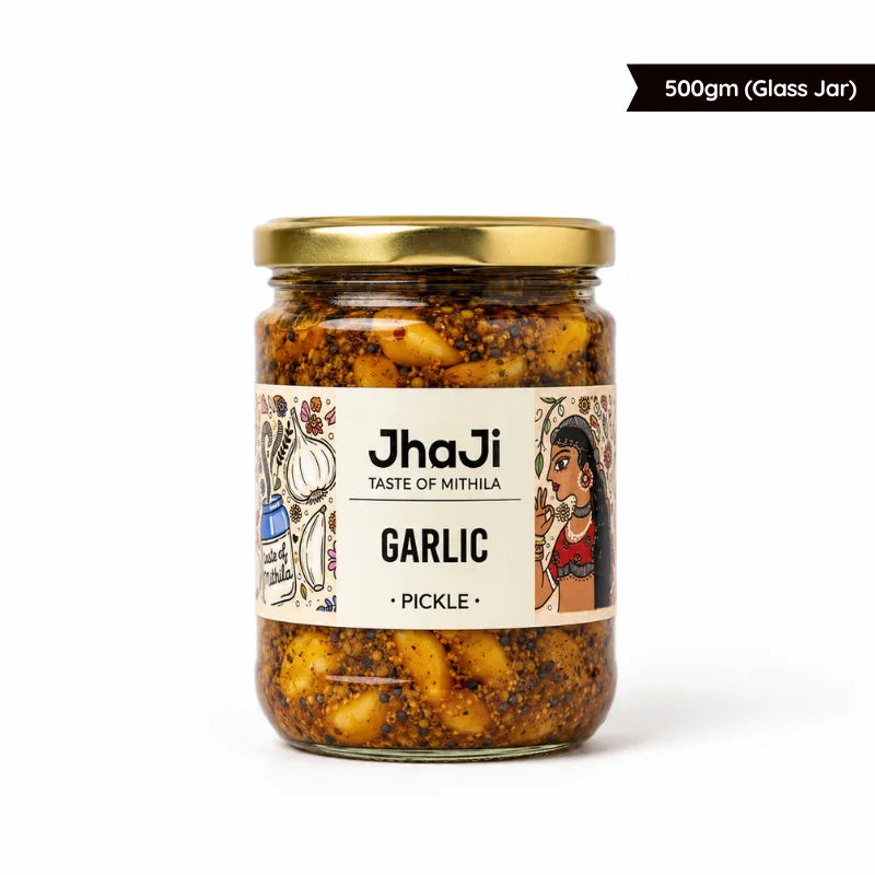 Gota Lahsun ka Achar | Whole Garlic Pickle