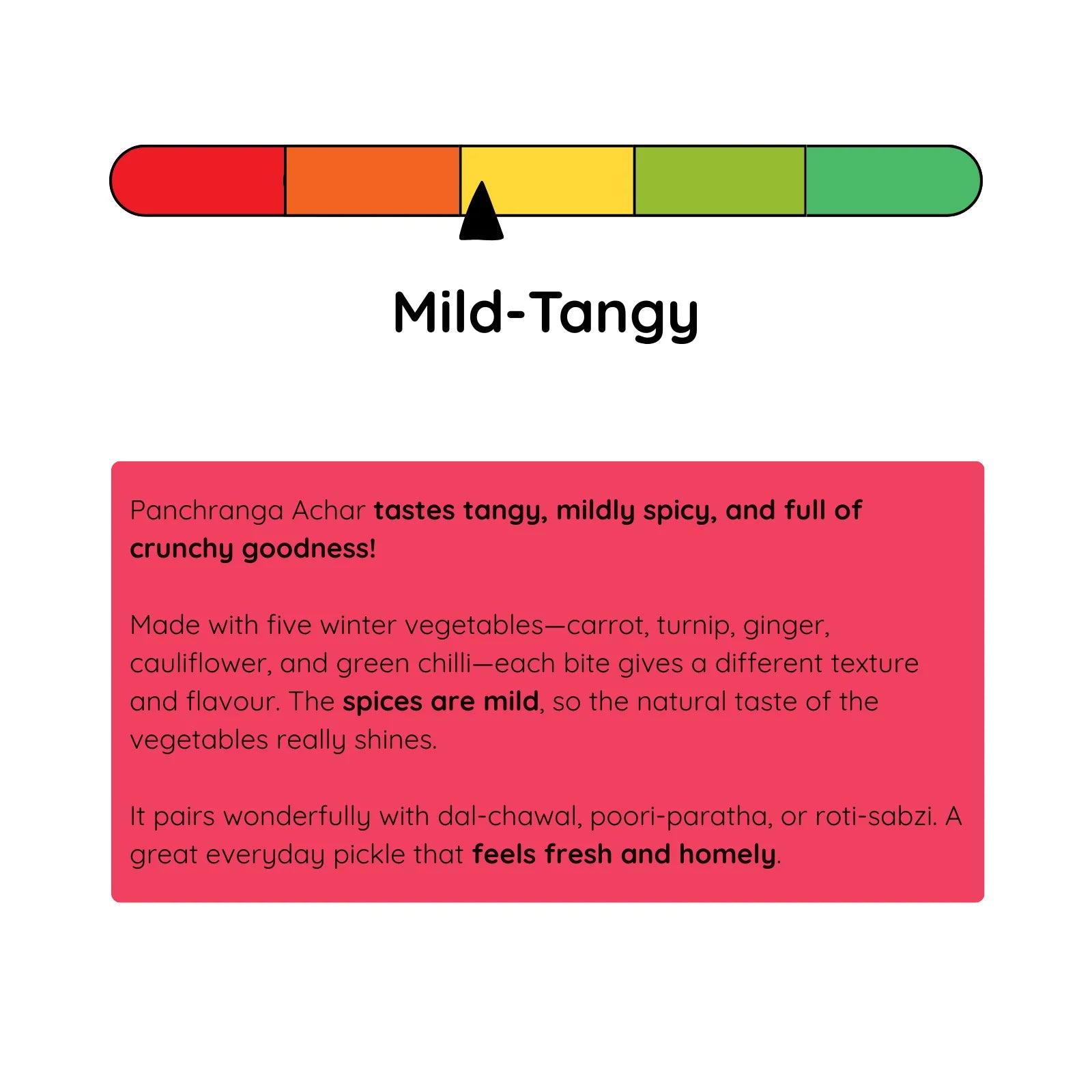 Panchranga Pickle, Gobi, Gajar, Adrak, Hari Mirch, Shalgam Mix Pickle | पंचरंगा मिक्स्ड अचार  (250/500 gm Jars)