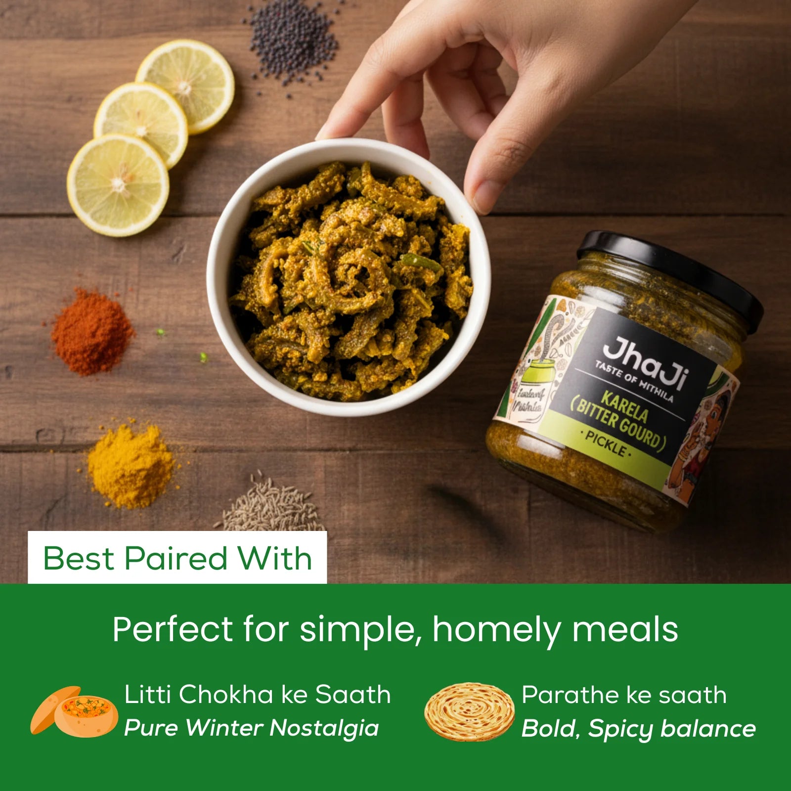 Karela (Bitter Gourd) Pickle | करेला का चटपटा अचार