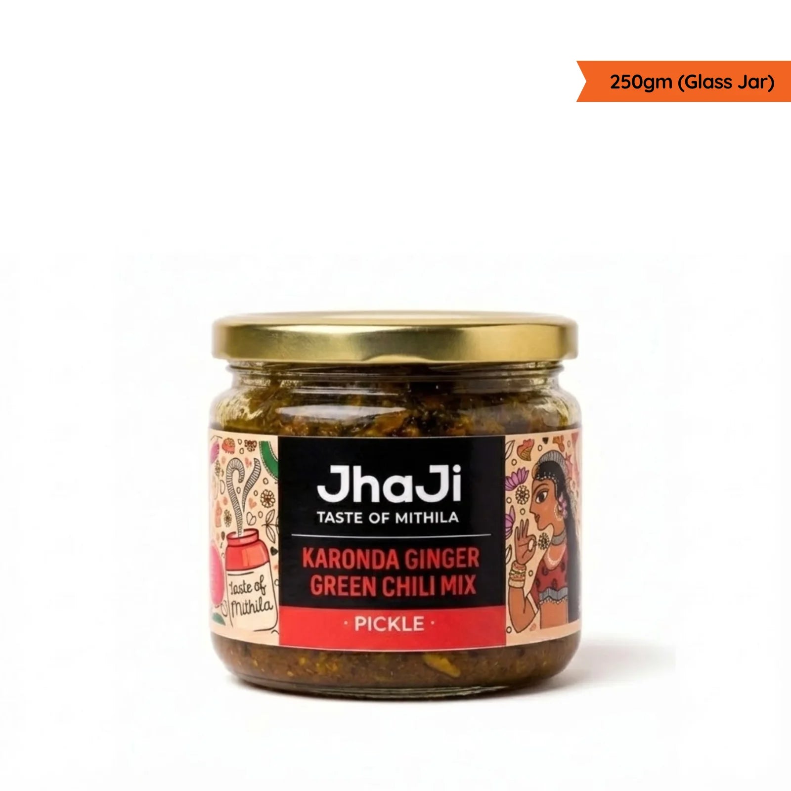 Karonda Ginger Green Chili Mix Pickle | करोंदा अदरक हरी मिर्च का अचार