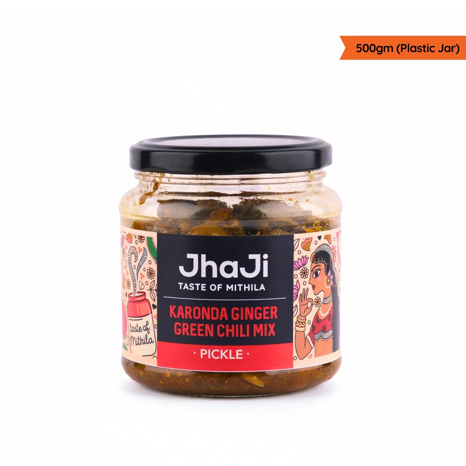 Karonda Ginger Green Chili Mix Pickle | करोंदा अदरक हरी मिर्च का अचार