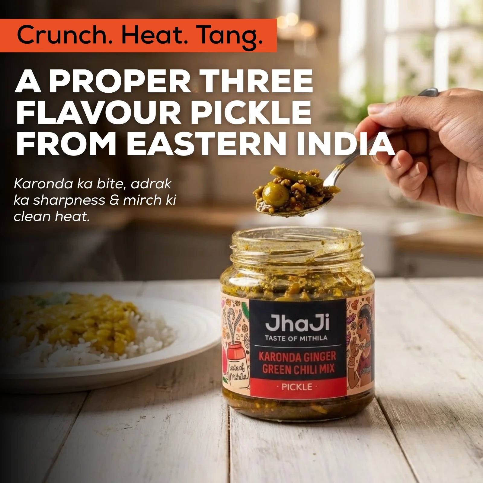 Karonda Ginger Green Chili Mix Pickle | करोंदा अदरक हरी मिर्च का अचार