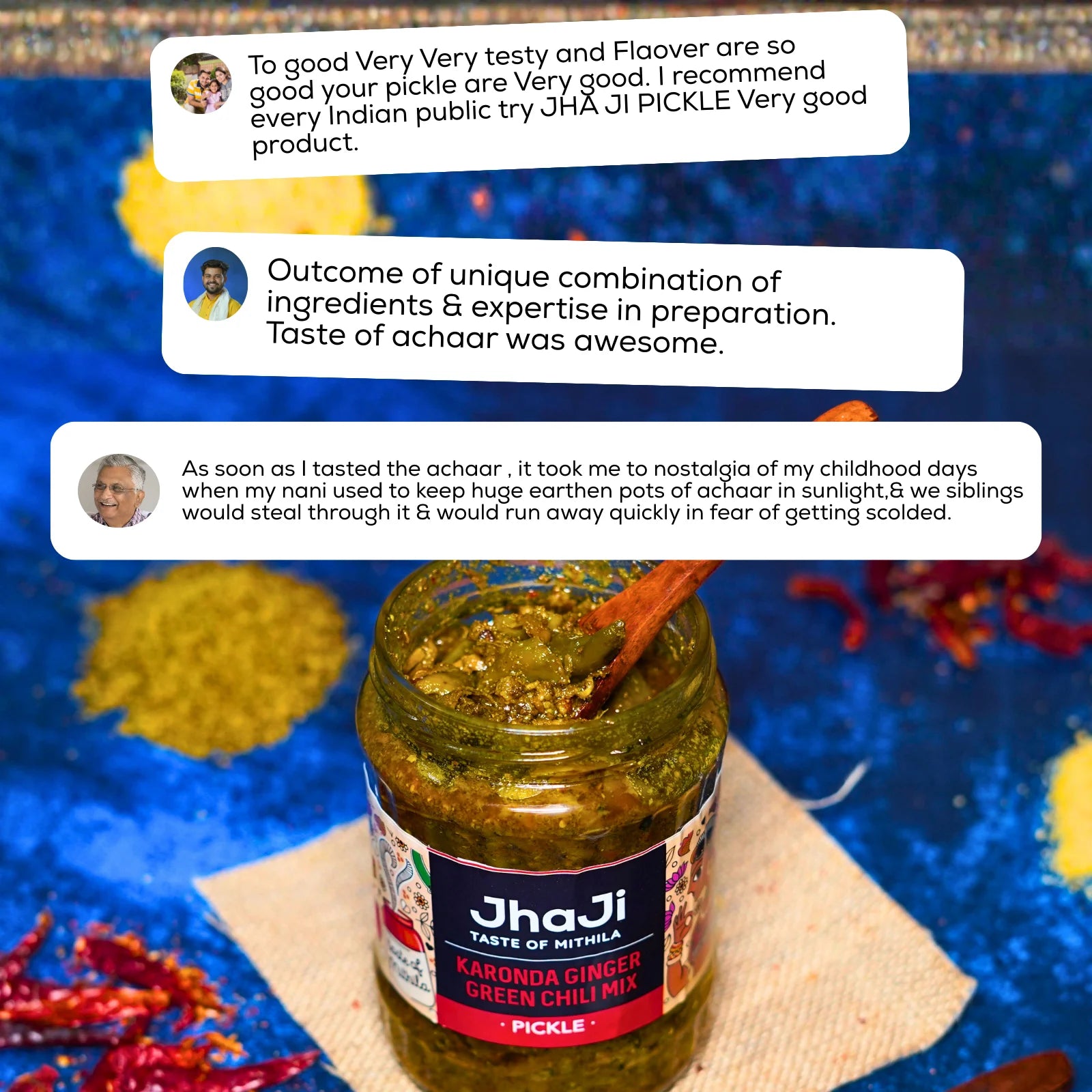 Karonda Ginger Green Chili Mix Pickle | करोंदा अदरक हरी मिर्च का अचार