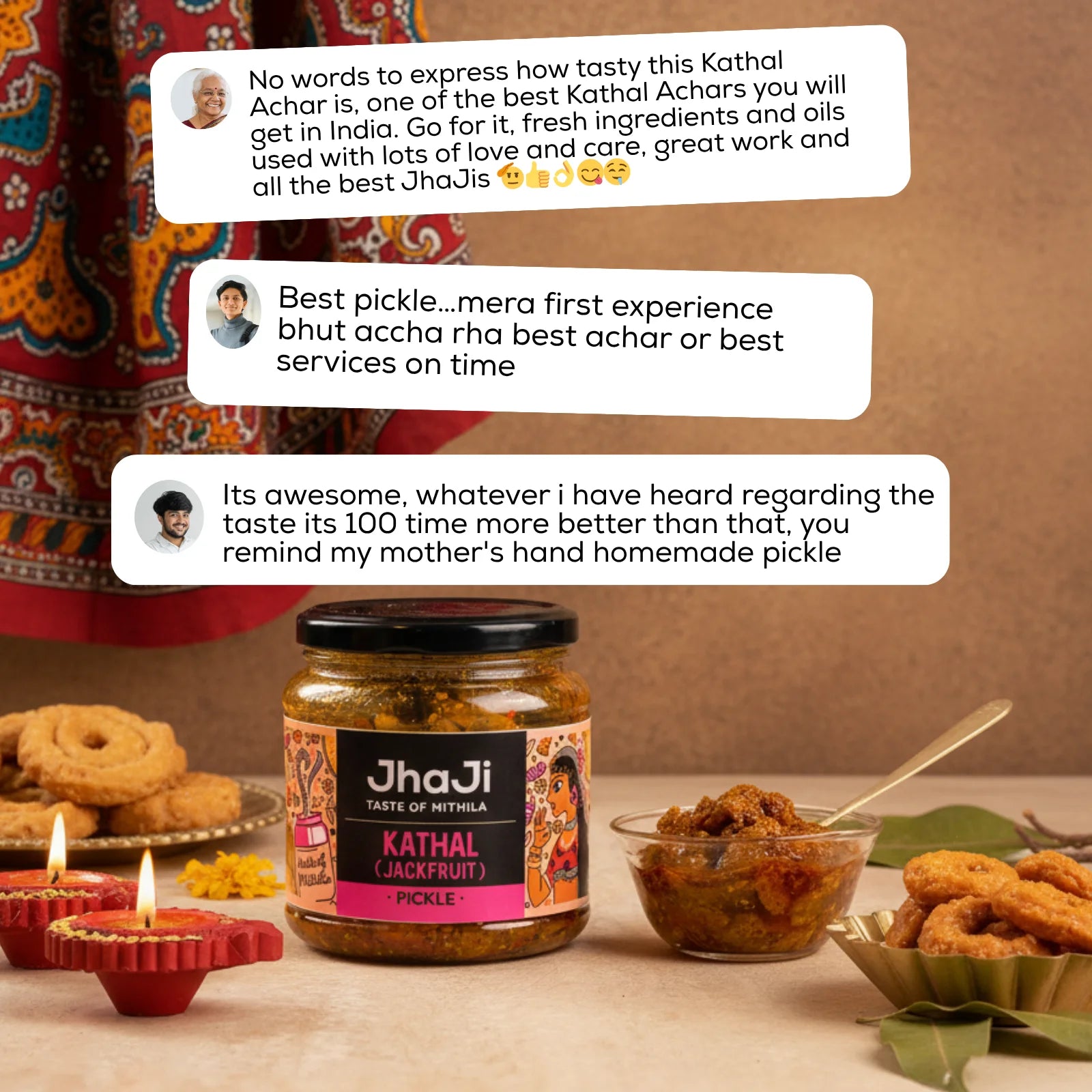 Jackfruit Pickle | Kathal ka Achaar