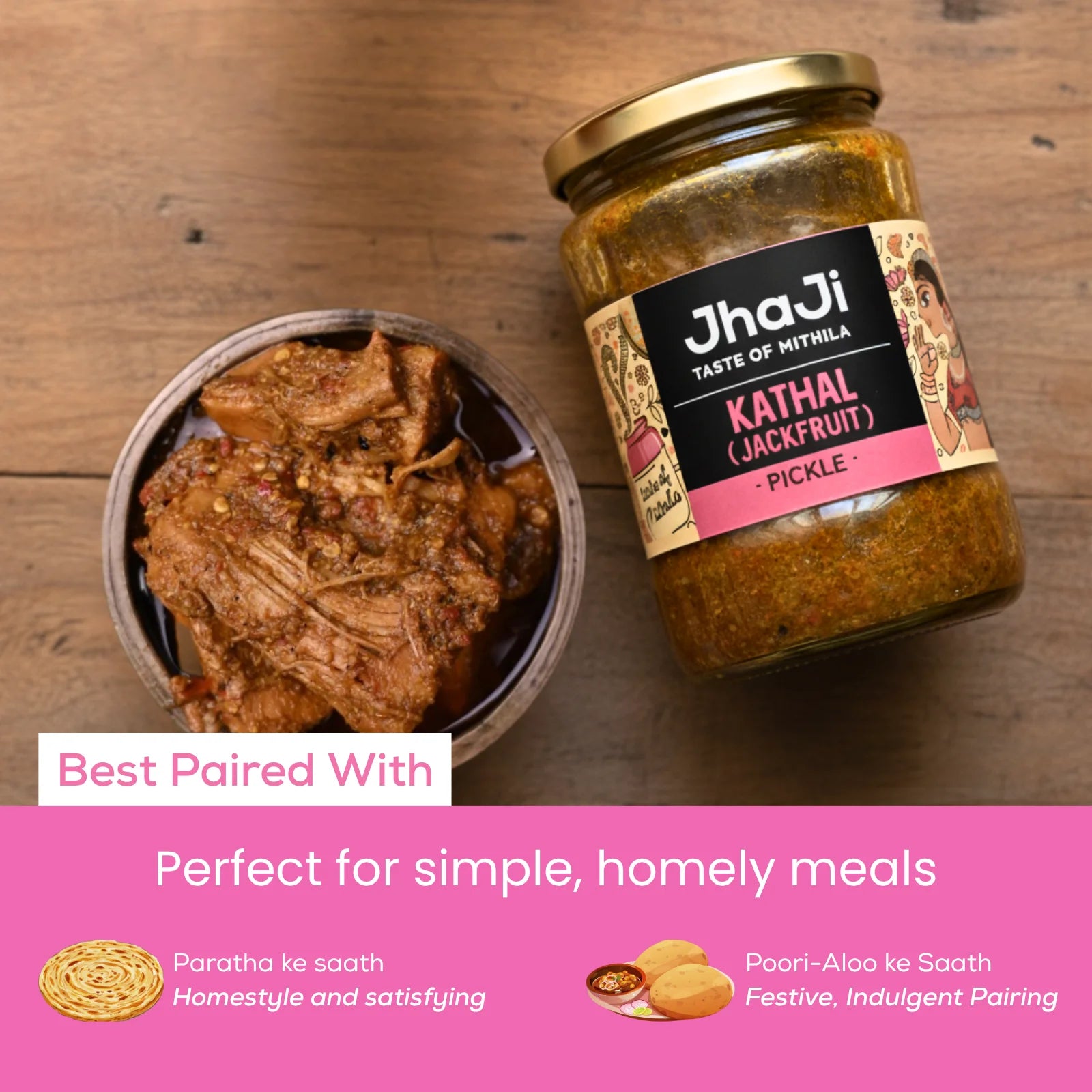 Jackfruit Pickle | Kathal ka Achaar