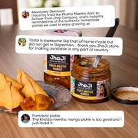 Khatta-Meetha Aam Ka Achar | Sweet & Tangy Mango Pickle