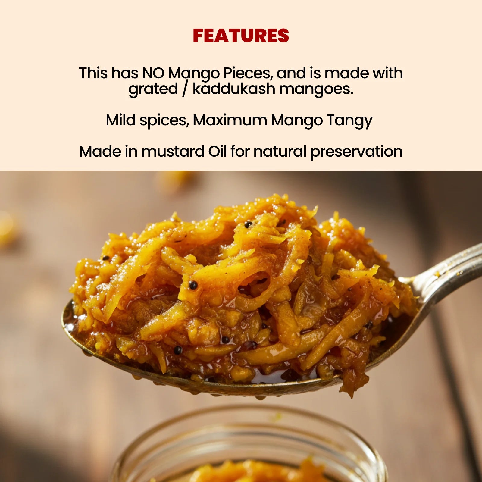 Kuccha Mango (Grated Mango) Pickle | Kaddukash Aam Ka Achar