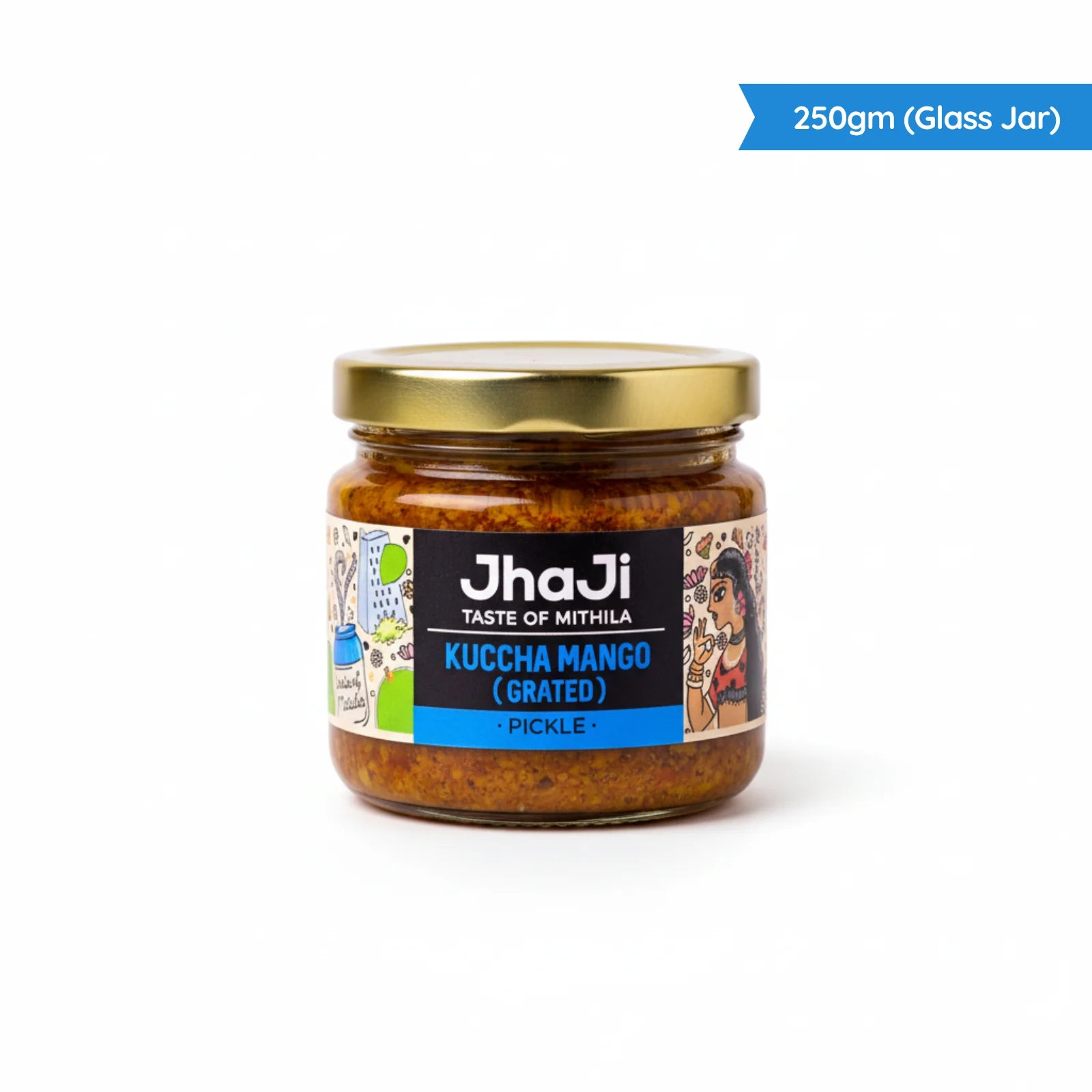 Kuccha Mango (Grated Mango) Pickle | Kaddukash Aam Ka Achar