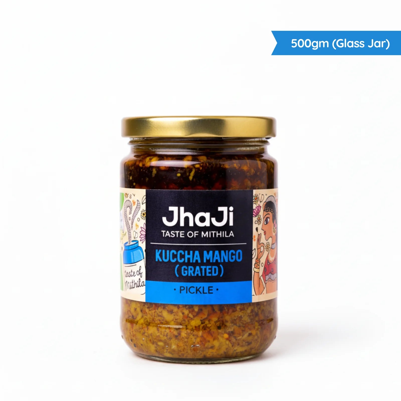 Kuccha Mango (Grated Mango) Pickle | Kaddukash Aam Ka Achar