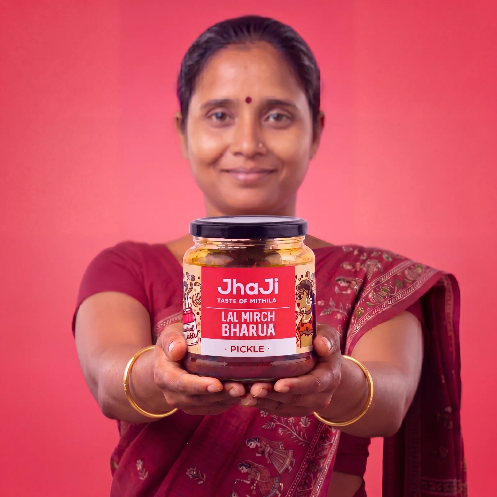 Lal Mirch ka Bharua Achar | Stuffed Red Chilli Pickle