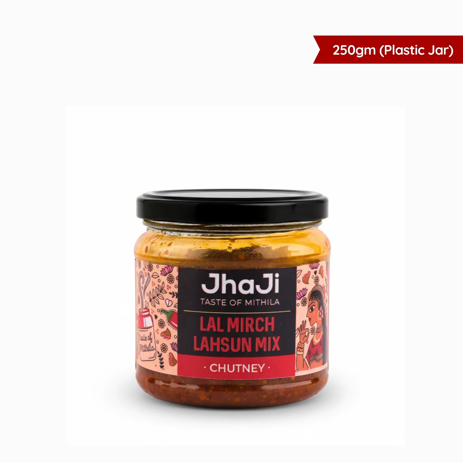 Lal Mirch Lahsun Chutney | लाल मिर्च लहसुन चटनी (250/500 gm Jars)