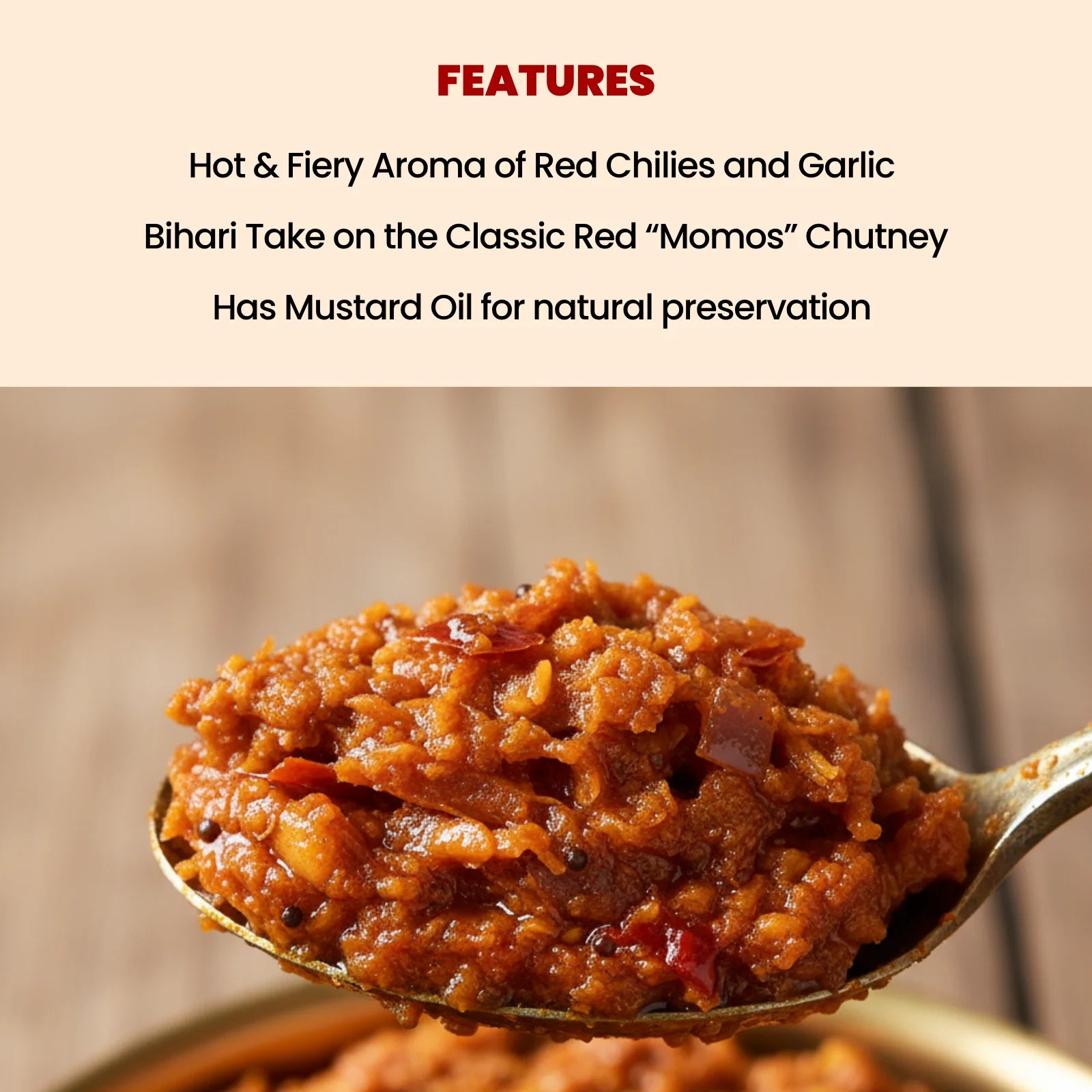 Lal Mirch Lahsun Chutney | लाल मिर्च लहसुन चटनी (250/500 gm Jars)