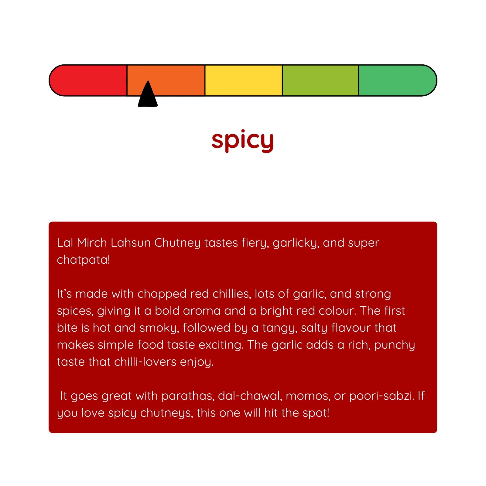 Lal Mirch Lahsun Chutney | लाल मिर्च लहसुन चटनी (250/500 gm Jars)