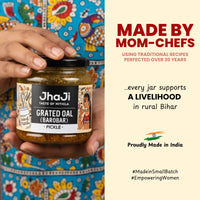 Oal Ginger Green Chili Mix Pickle | ओल बरोबरा | Grated (कद्दूकश) Oal (Suran/Jimikand) Pickle