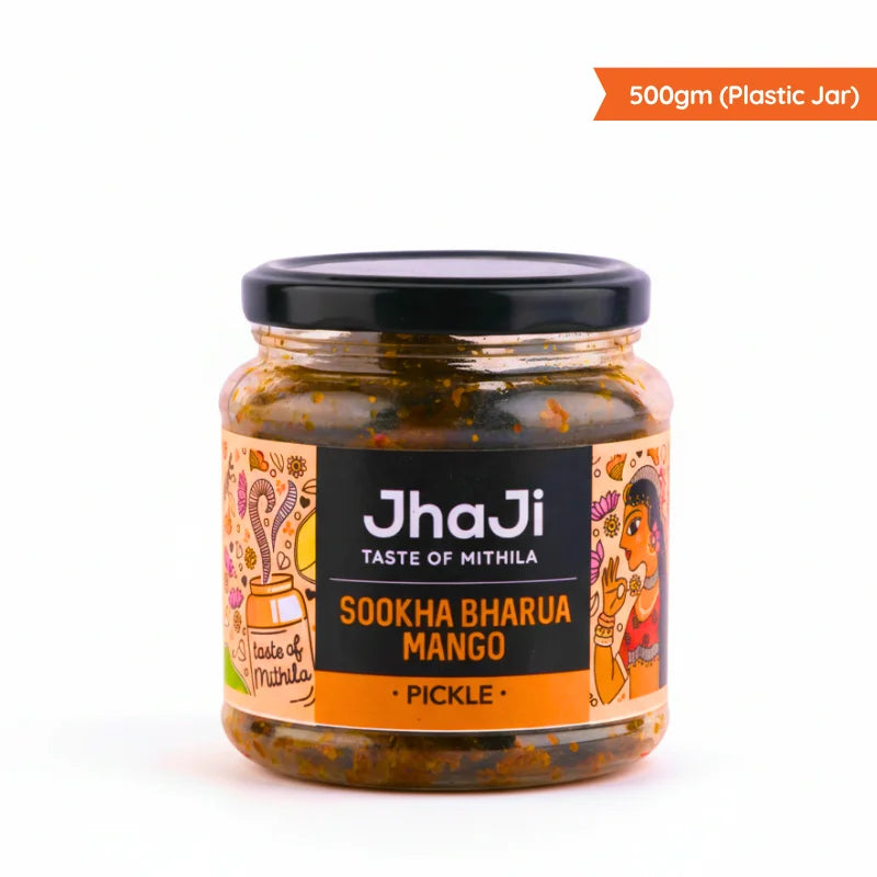 Aam ka Sookha Bharua Achar | Dry Stuffed Mango Pickle