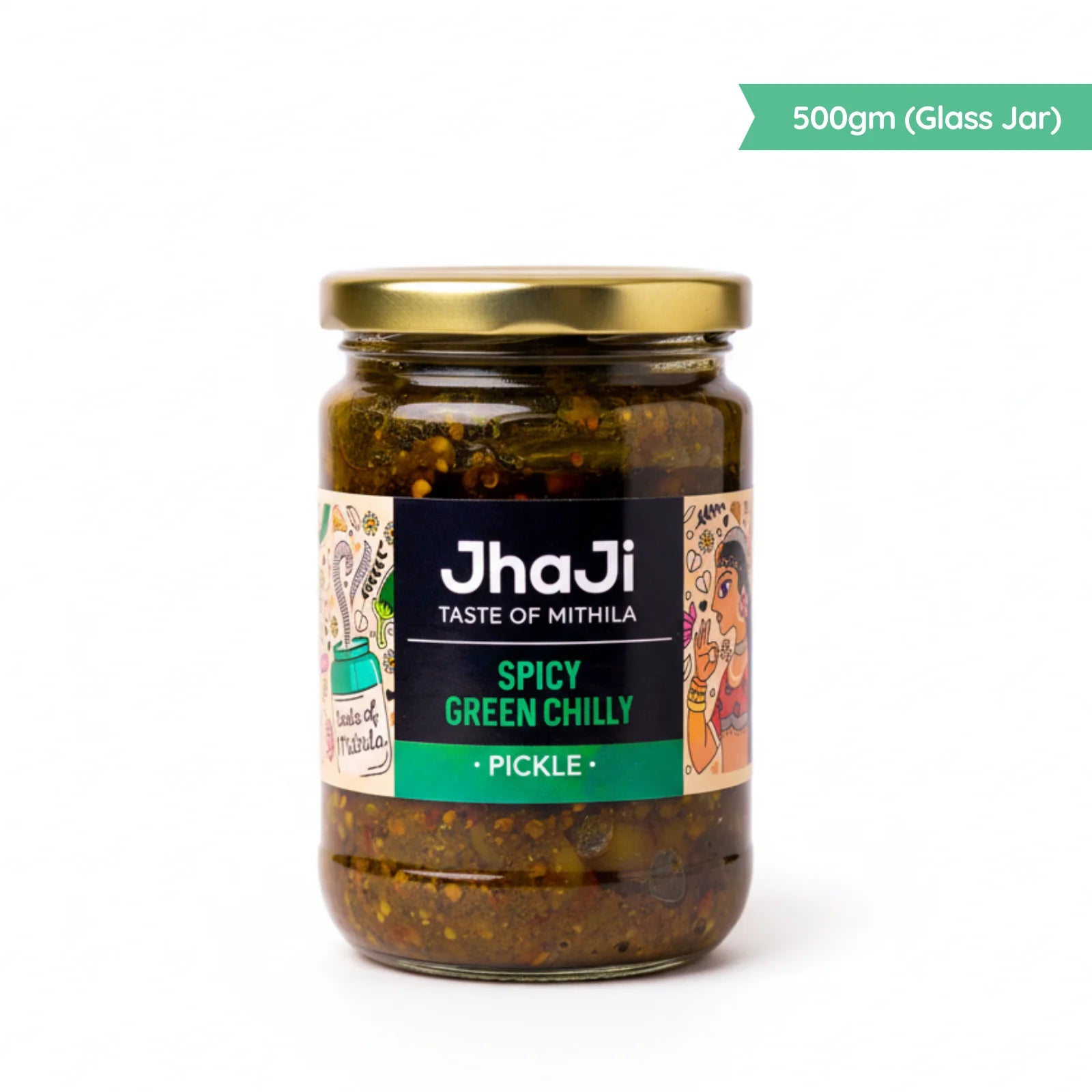 Spicy Green Chilli Pickle | Hari Mirch ka Teekha Achar