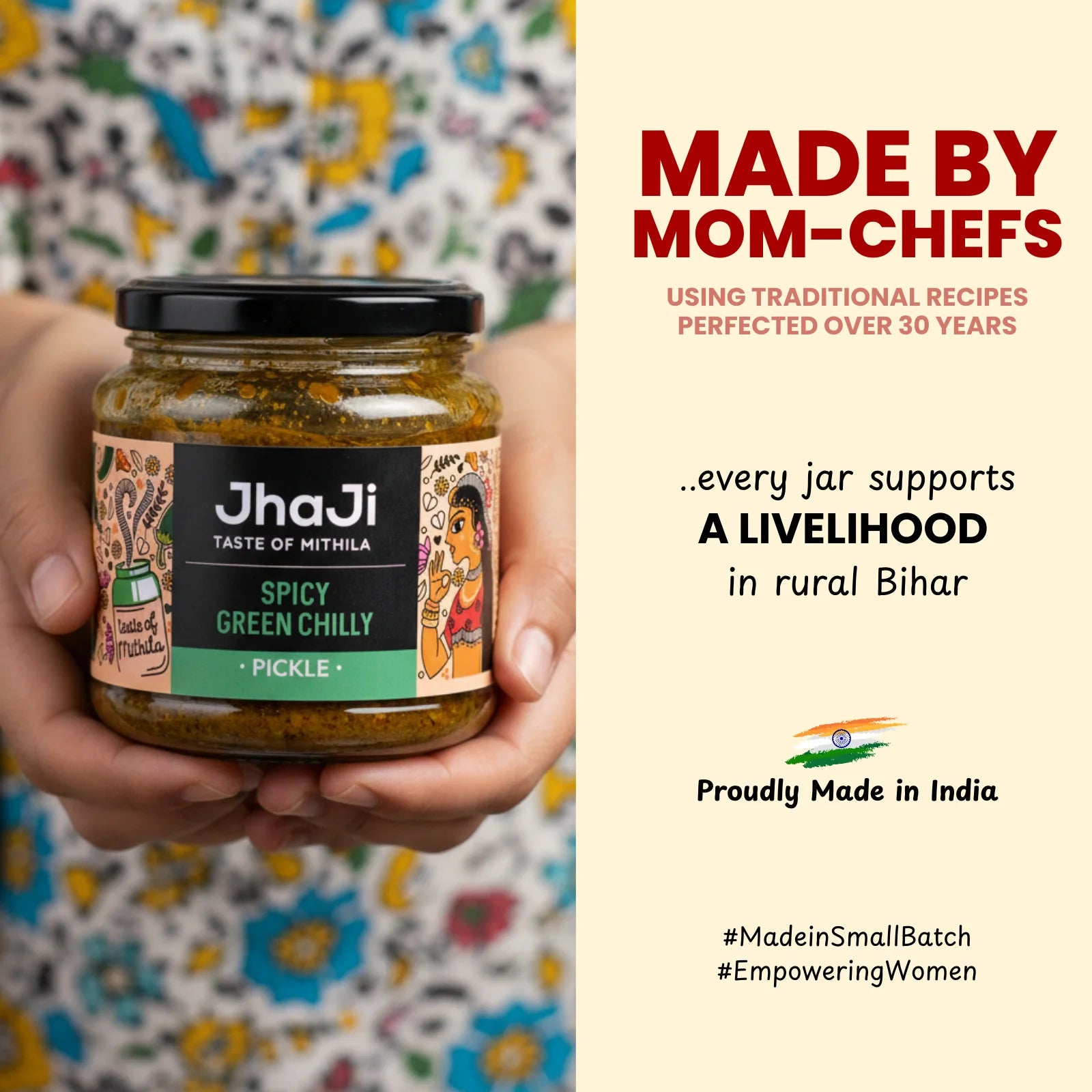 Spicy Green Chilli Pickle | Hari Mirch ka Teekha Achar