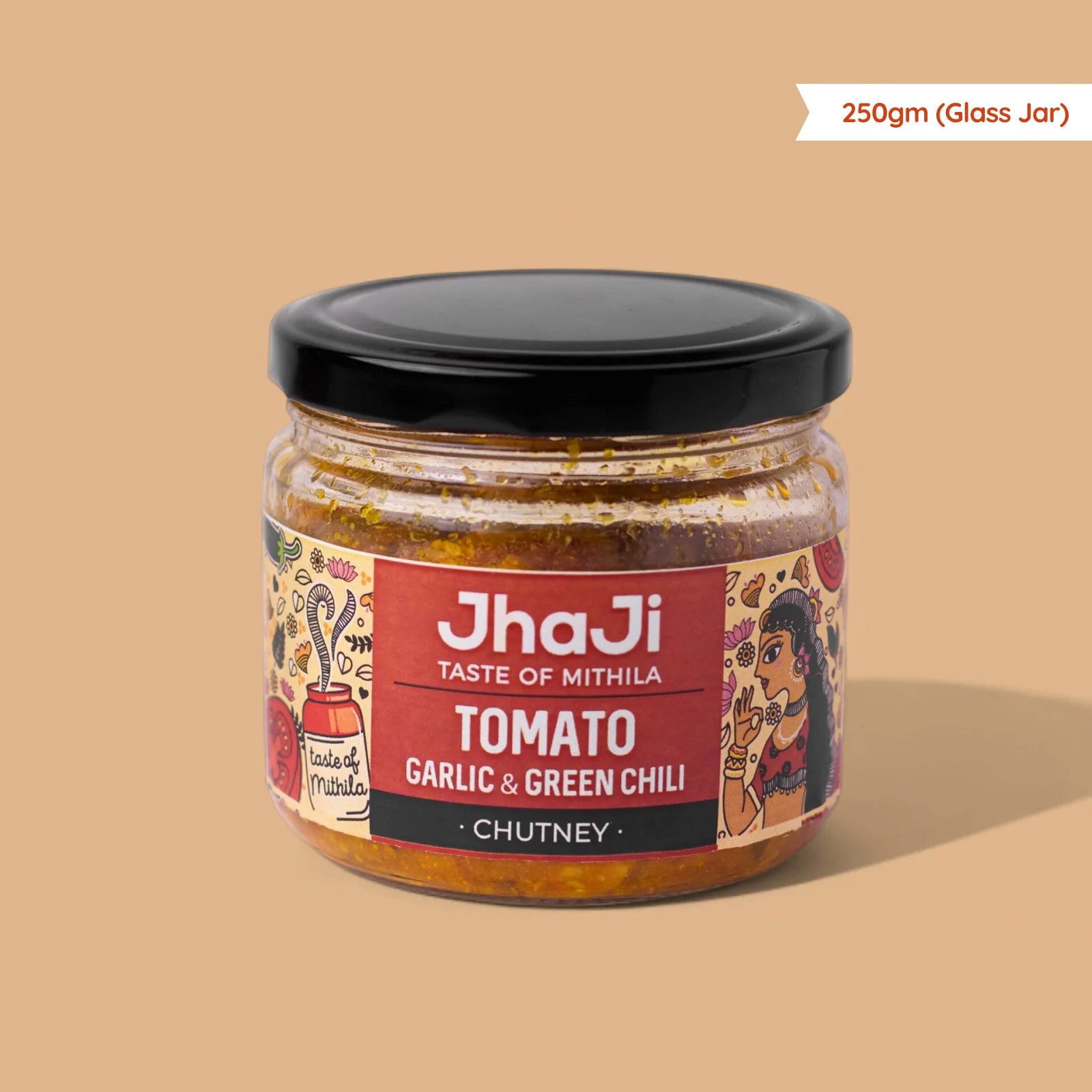 Tomato Garlic & Green Chili Chutney | Spicy Bihari Homemade Tamatar Chatni