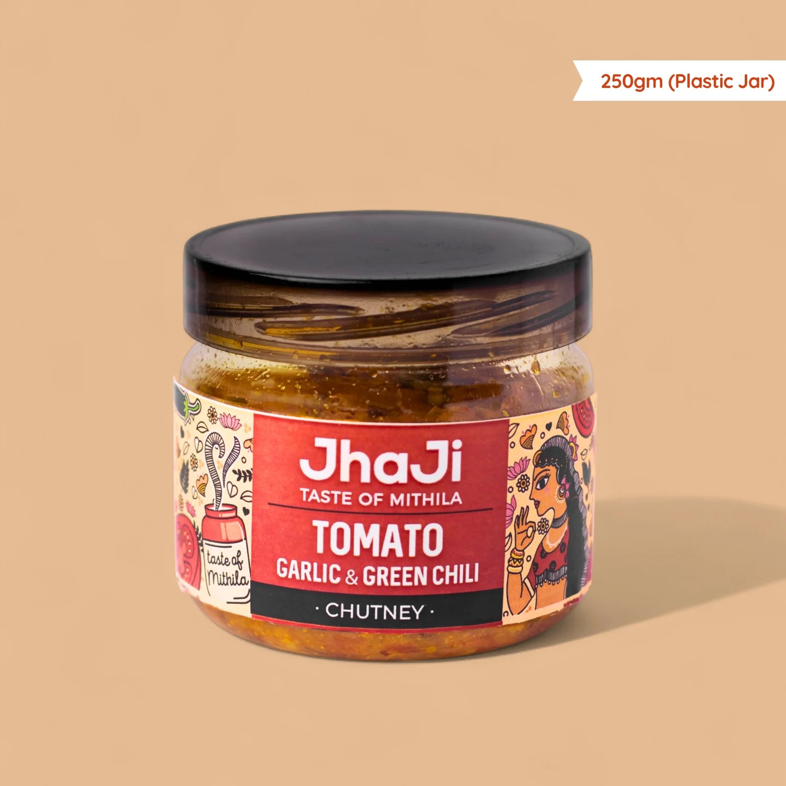 Tomato Garlic & Green Chili Chutney | Spicy Bihari Homemade Tamatar Chatni