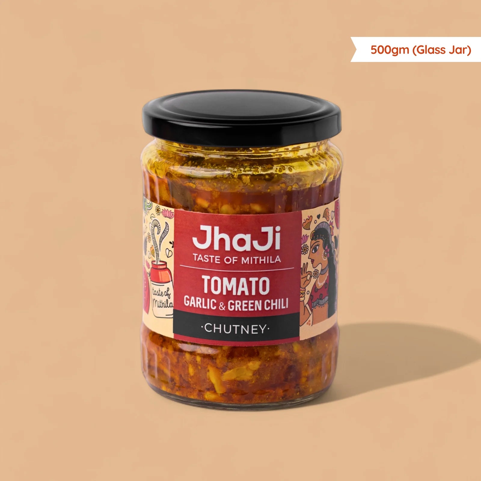 Tomato Garlic & Green Chili Chutney | Spicy Bihari Homemade Tamatar Chatni