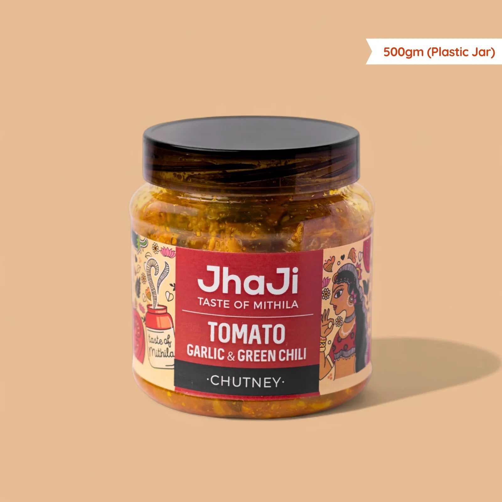 Tomato Garlic & Green Chili Chutney | Spicy Bihari Homemade Tamatar Chatni