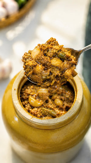 Garlic Ginger Green Chilli Mix