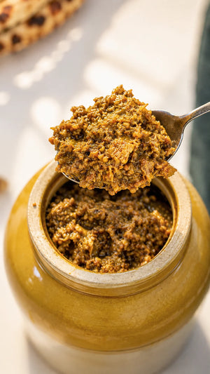 Grated Oal Pickle (Oal Barobara)