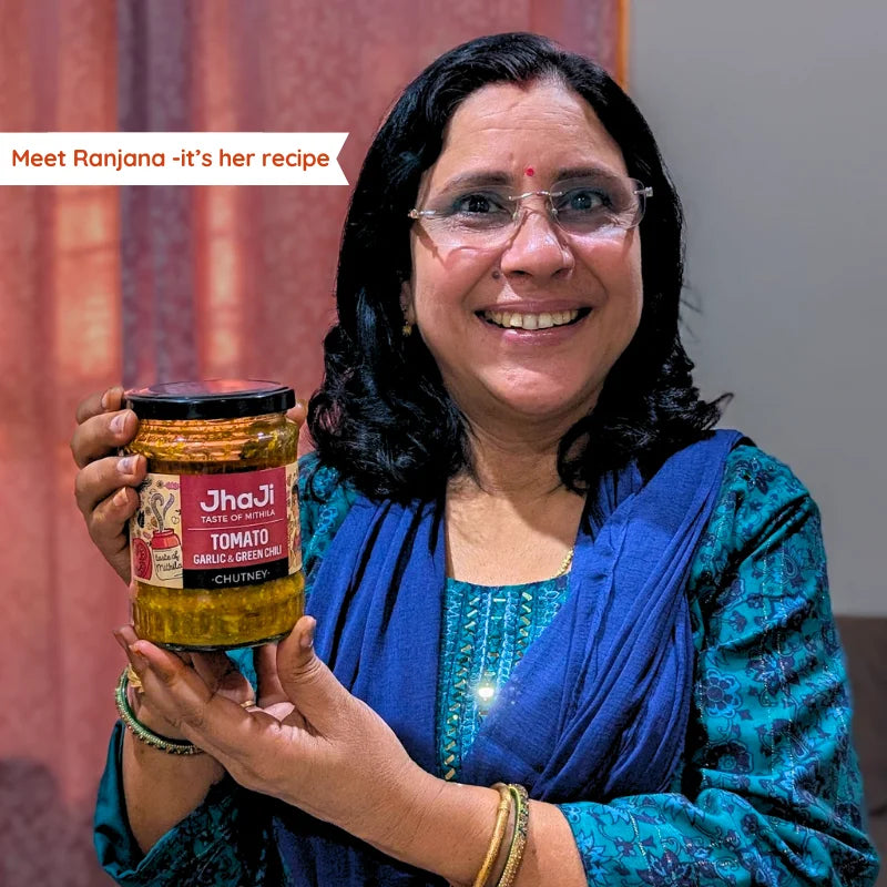 Tomato Garlic Chutney | Spicy Bihari Homemade Tamatar Chatni