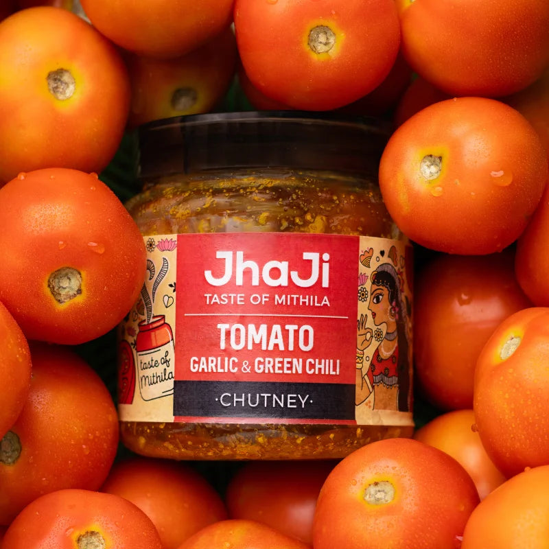 Tomato Garlic Chutney | Spicy Bihari Homemade Tamatar Chatni