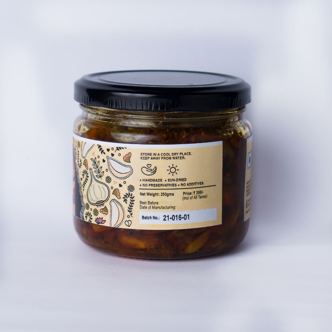 Garlic Pickle 250g Jar | Gota Lahsun ka Achar