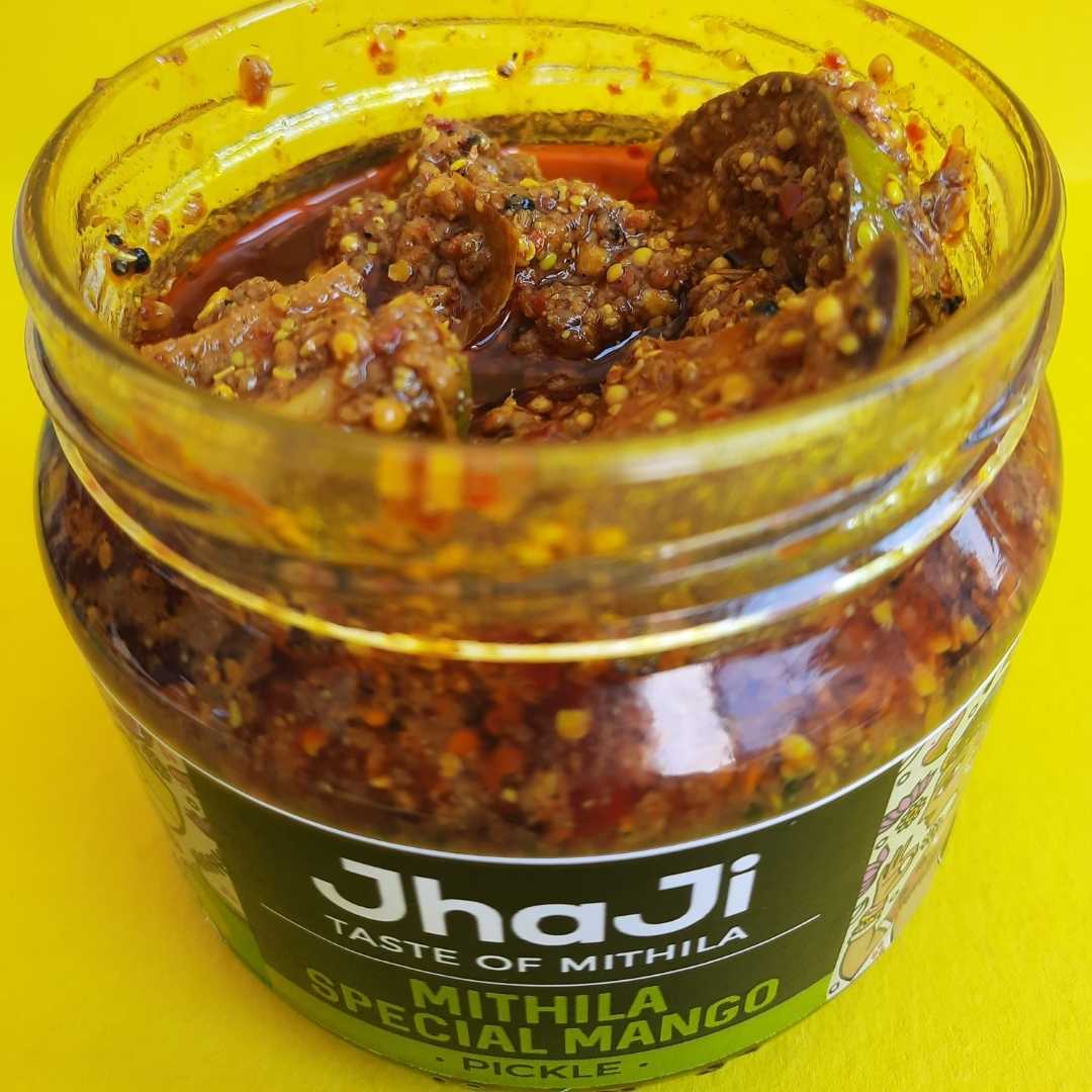 Mithila Special Mango Aam Pickle Look
